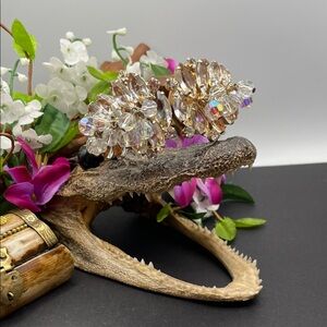 Juliana D & E cha cha clamper bracelet vintage verified